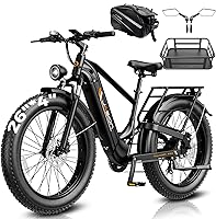 Vista 11 de Jasion Thunder PRO/ST Electric Bike,2000W Peak Ebikes for Adults,26''Fat Tire Best Ebike for Men,90 Miles with 1040Wh Battery,35 MPH Max Speed