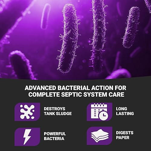 Miniatura 4 de Roebic K-37-Q Tratamiento para fosas sépticas elimina las obstrucciones bacterias enzimas amigables con el medio ambiente seguras para los inodoros