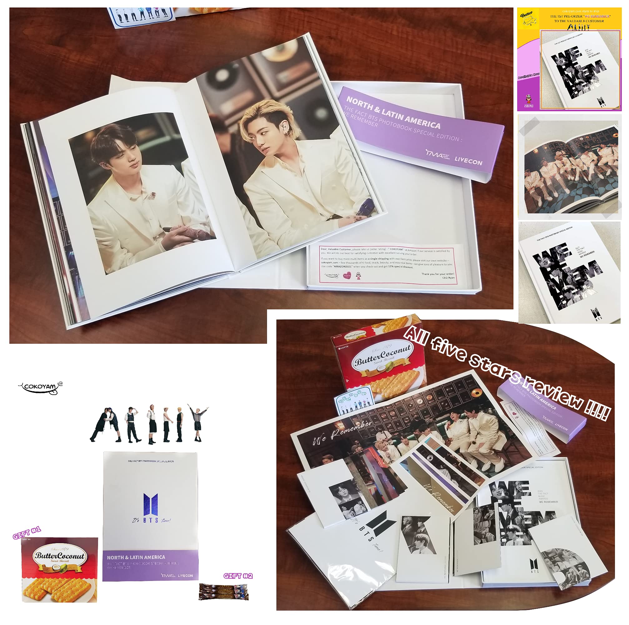Official BTS The FACT Photobook Special Edition: We Remember