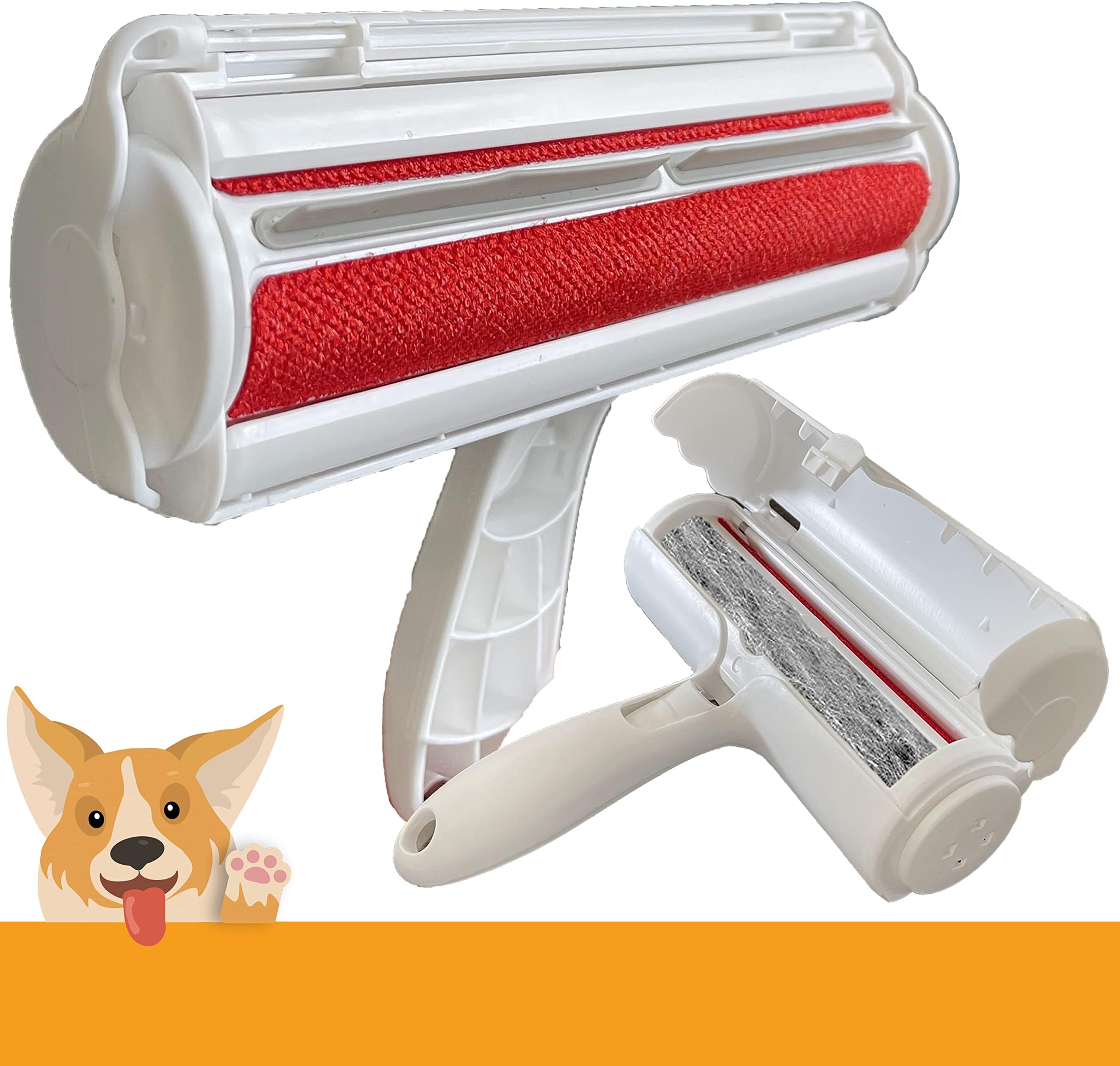 Couch Cleaner & Pet Hair Remover for Clothes & Furniture - #1 Best pro Reusable Dog & cat Hair, lint & dust Remover for car, Couch, Laundry Cleaner, uproot & Clean for mom