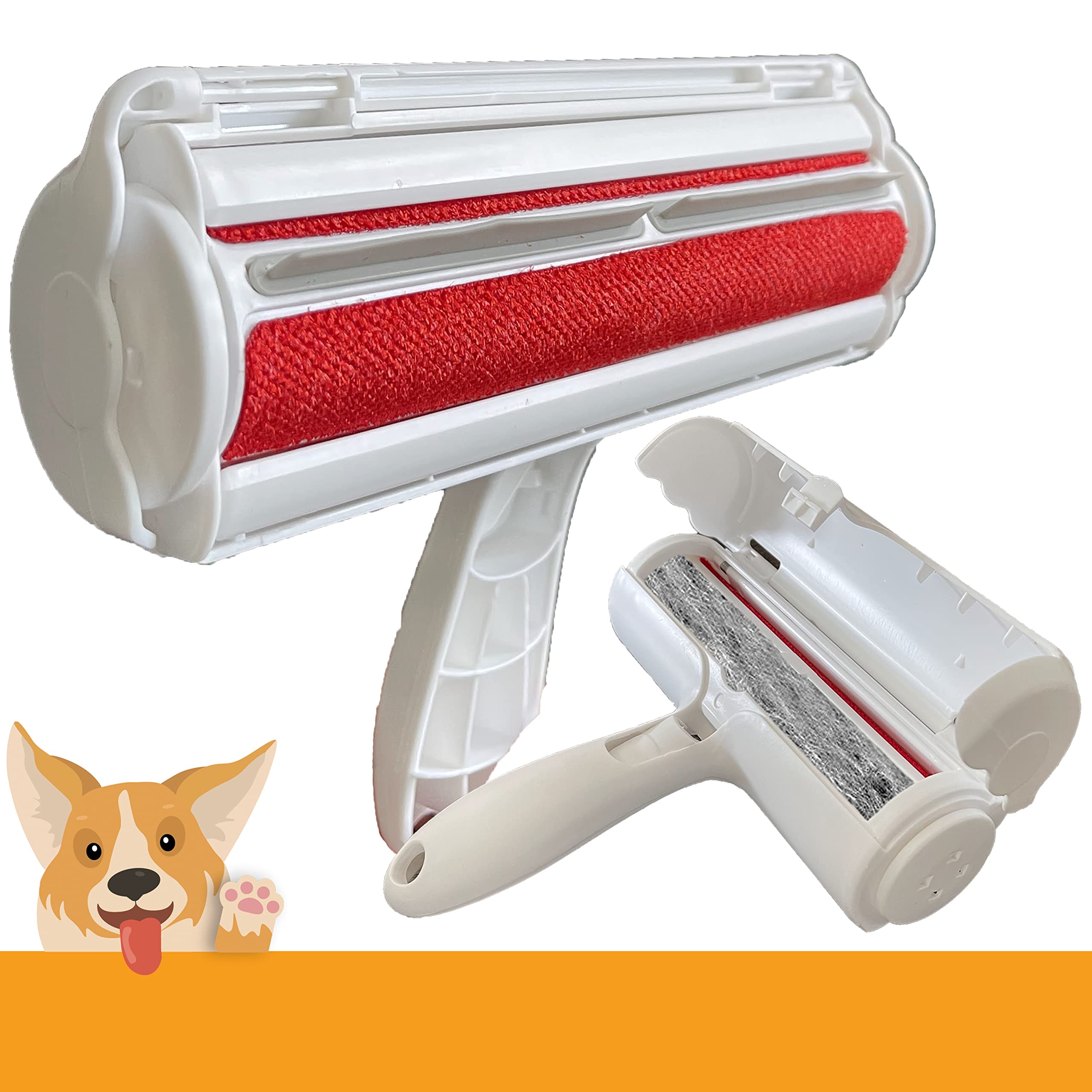 Couch Cleaner & Pet Hair Remover for Clothes & Furniture - #1 Best pro Reusable Dog & cat Hair, lint & dust Remover for car, Couch, Laundry Cleaner, uproot & Clean for mom