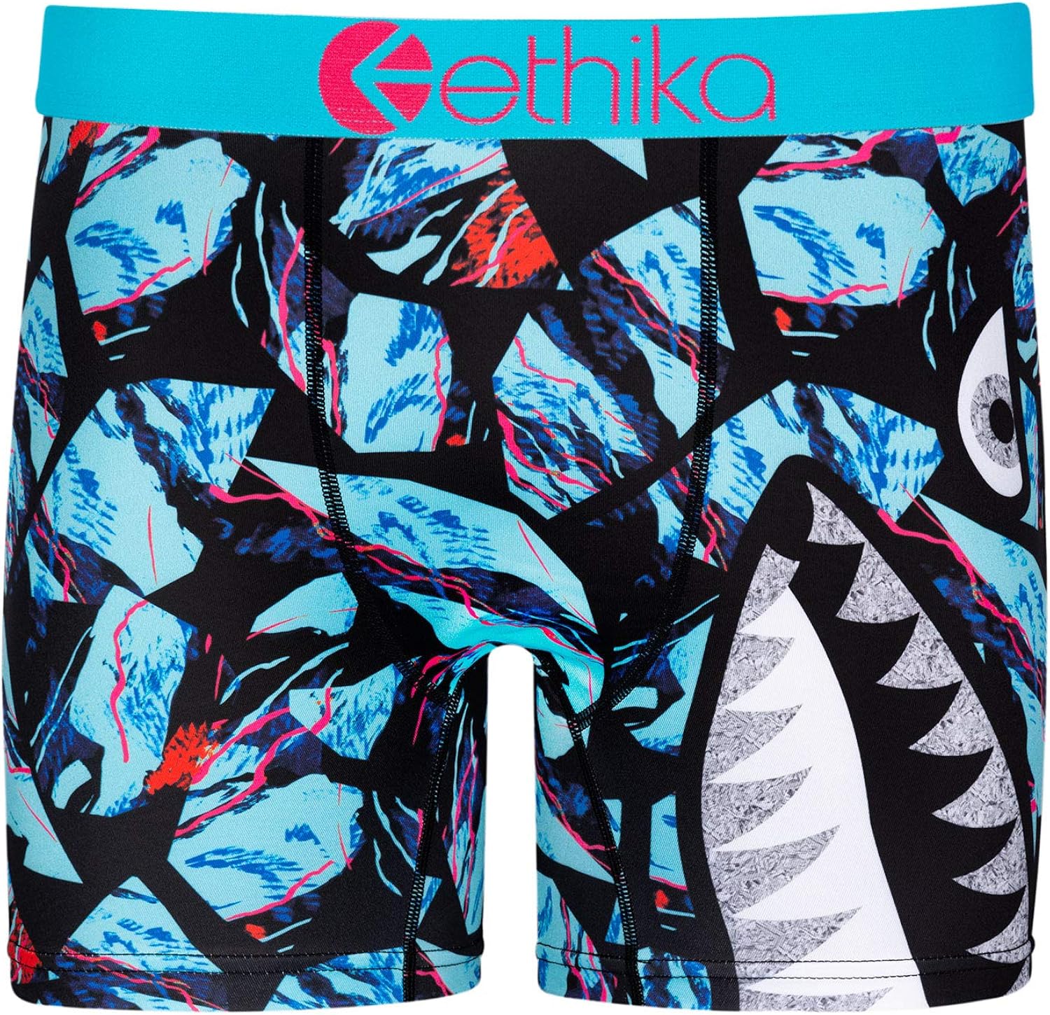 Ethika Mens Mid Boxer Briefs | Bomber Diamond