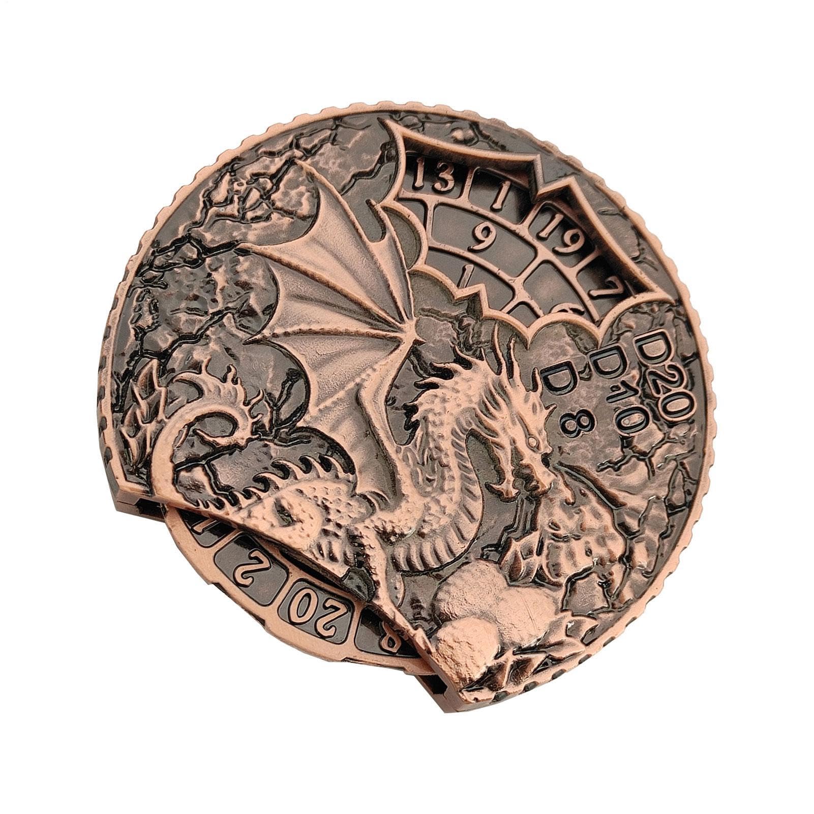 spinner, drago Fidget decorativi tutto in 1 | Forniture per feste natalizie Spinner da in metallo, rotolante per donne e uomini