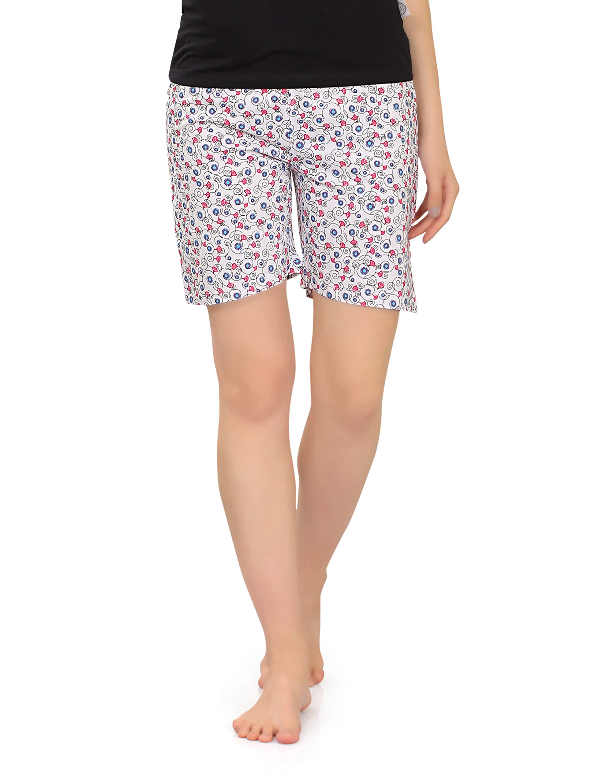 zebu Women's Shorts (Pack of 1) Black-picture-39