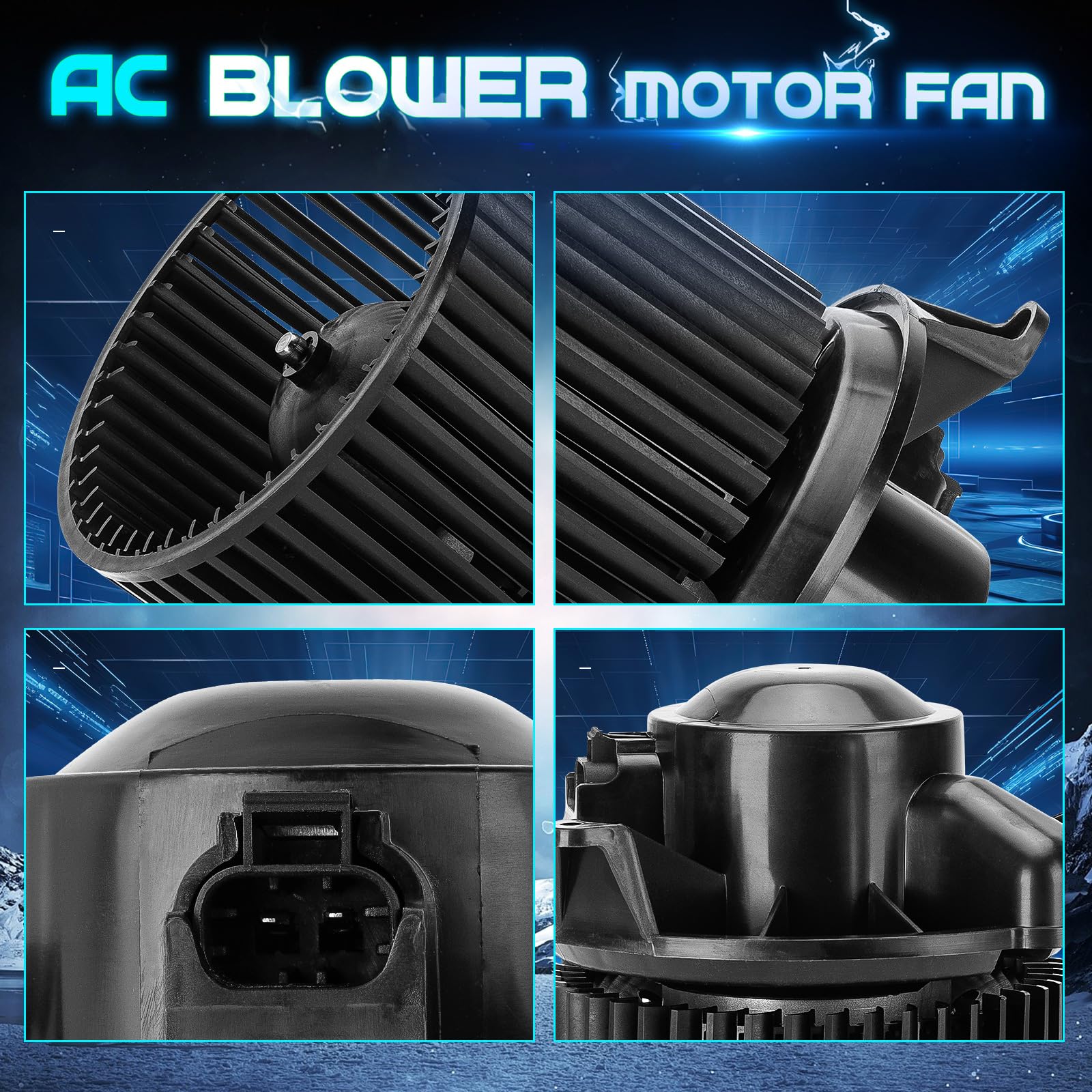 Amazon.com: Front HVAC Heater Blower Motor 27226ZH00A Air