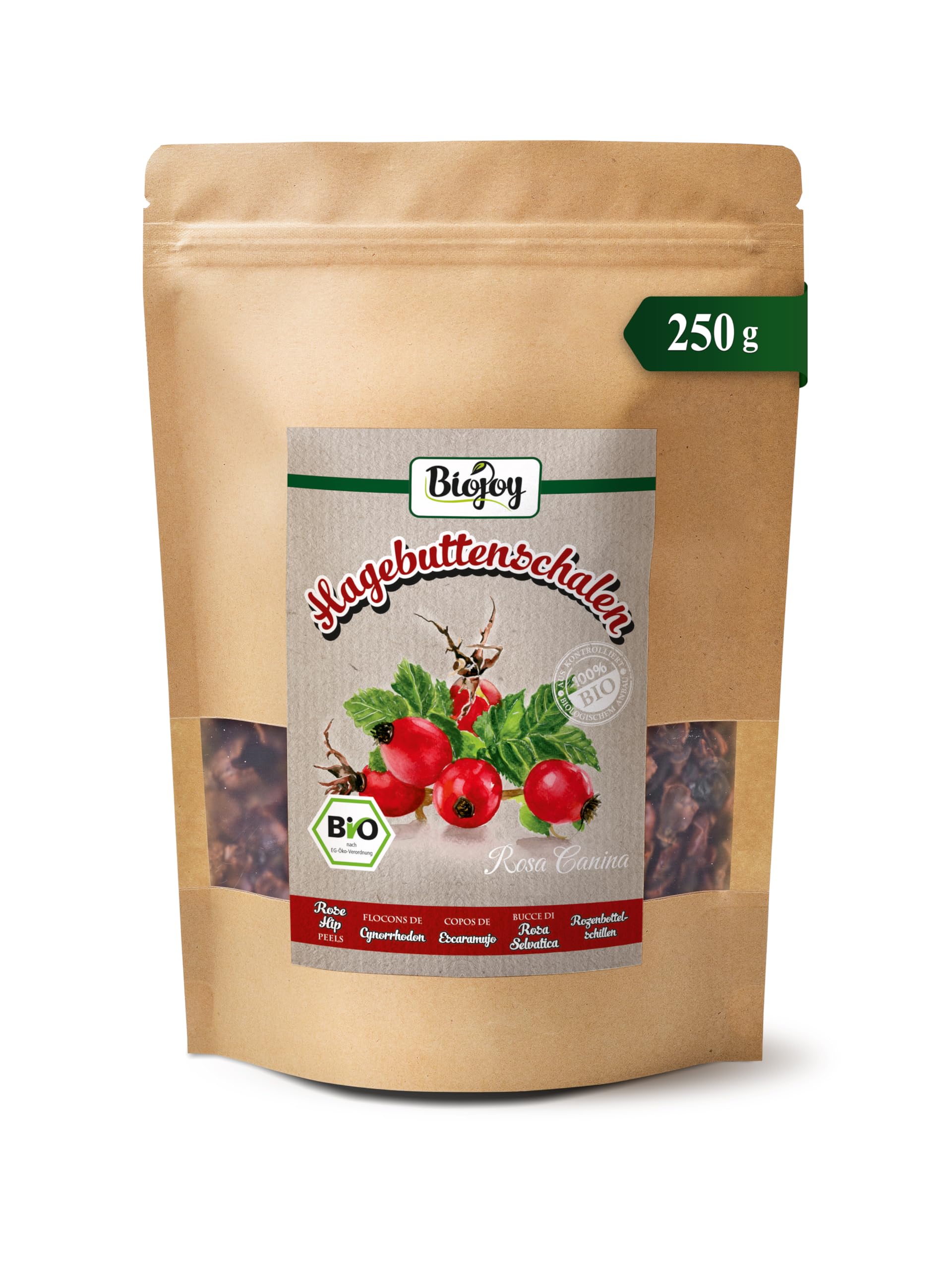 Biojoy BIO-Organiczna herbata owocowa z dzikiej róży (250 g) (Rosa canina)