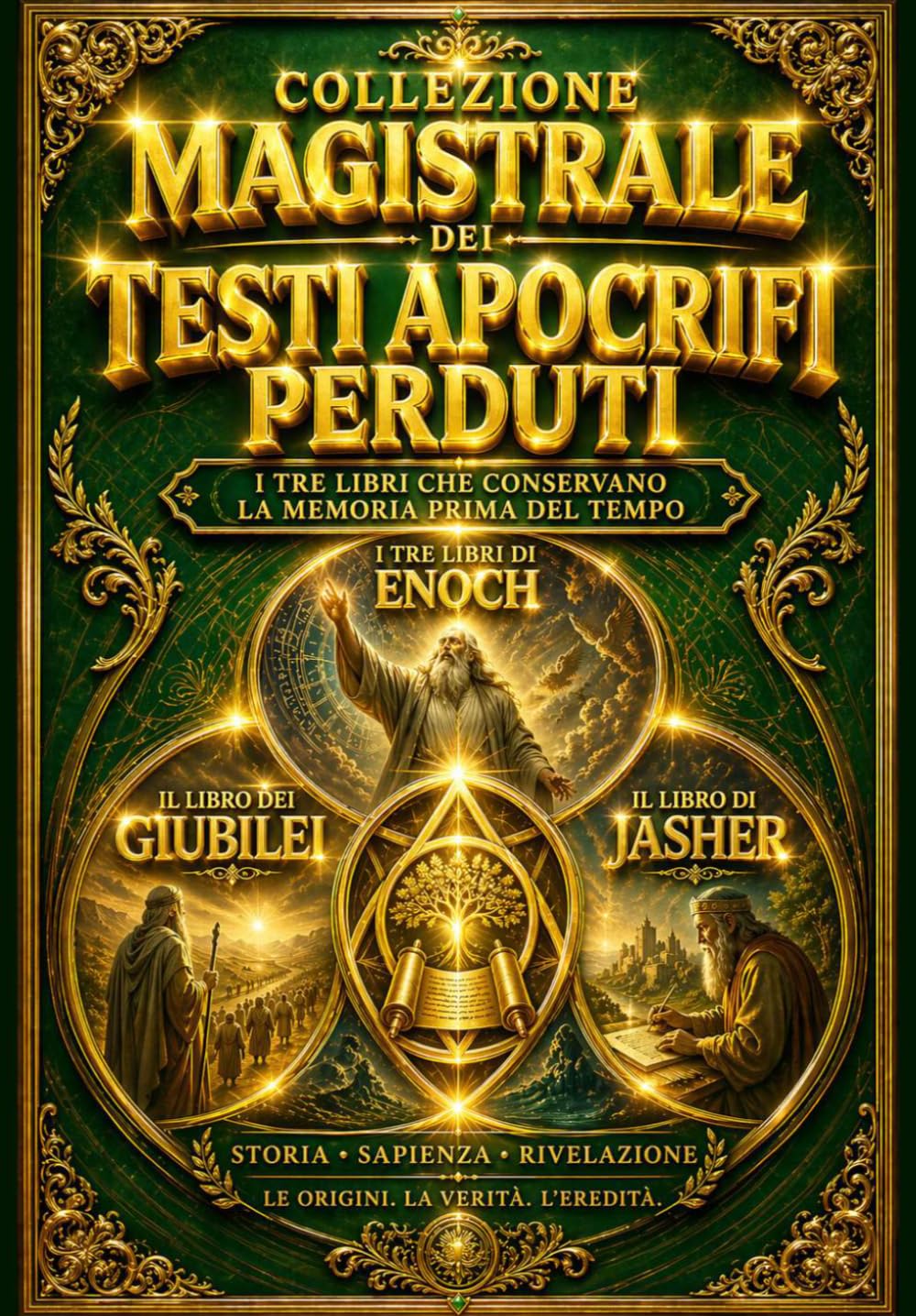 Il Libro Di Enoch , il Libro dei Giubilei e il Libro di Jasher “3 Libri in 1” Completo— Collezione Magistrale dei Testi Apocrifi Perduti: Testi ... i Nephilim e i Misteri della Creazione,