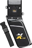 Vista 14 de SUNYA X510 Carcaj de Flechas para Campo y Competencia de Cadera Carcaj de Tiro con Arco de 3 Ranuras Sin Ruido con Sistema de Almacenamiento