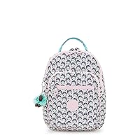 Kipling SEOUL S Zaino piccolo, Geo Shell (Blue)