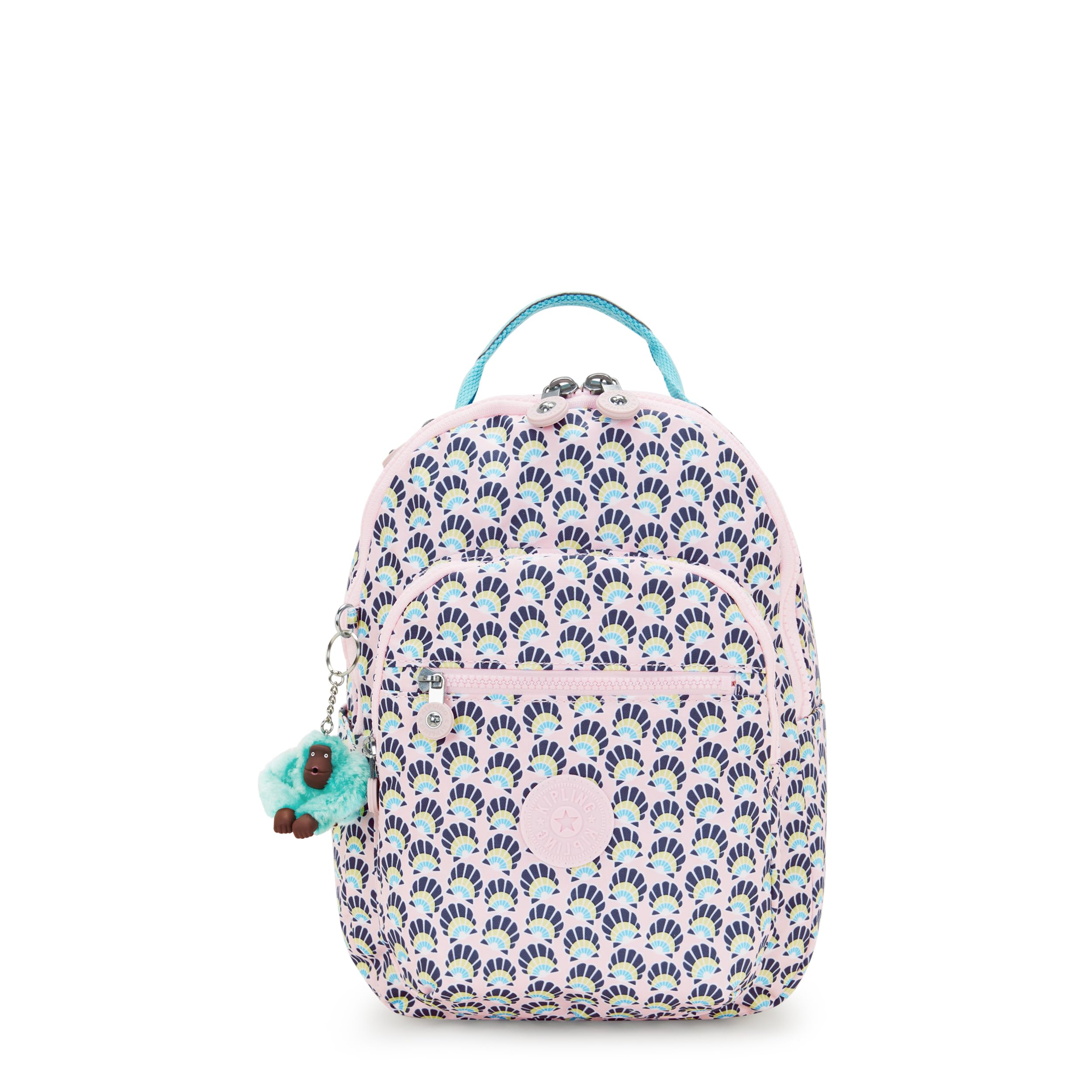 Kipling Women's Print Small Backpack With Tablet Compartment 100% Recycled Polyester