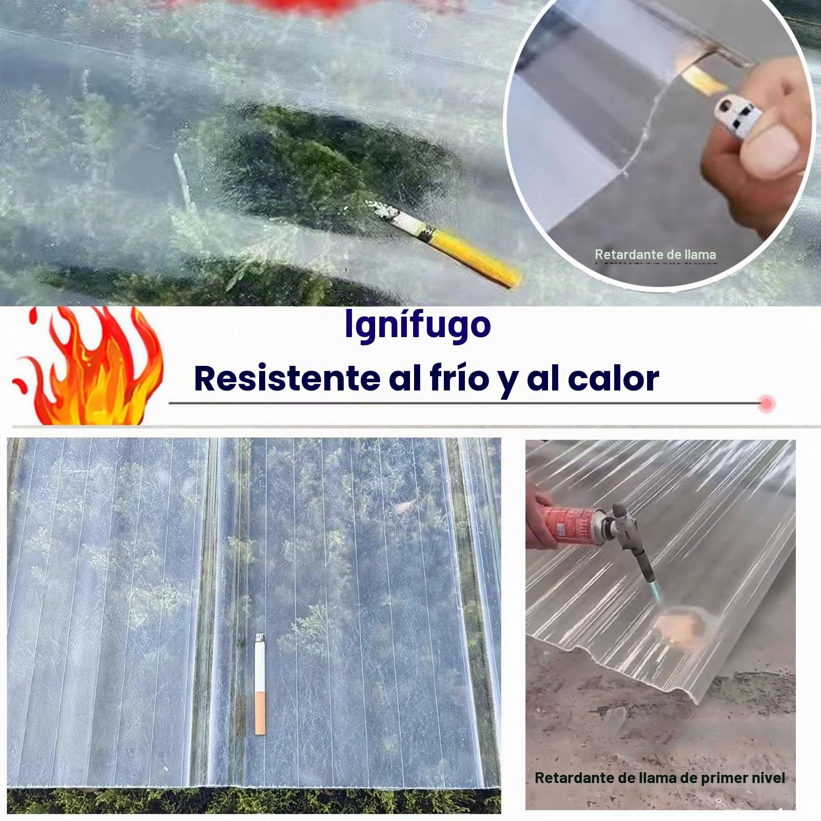 Planchas Transparentes Tejados,1mm Hojas de Techo Corrugado,Placa Ondulada FRP para Exteriores,Placa de Iluminación Natural de Fibra de Vidrio,Chapa Tejado o Pared (0.9×1.4m/35×55in,1pcs)
