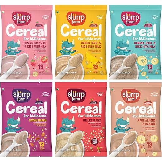 Slurrp Farm Multigrain Cereals Combo 300g