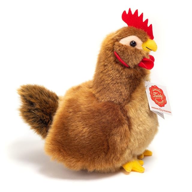 Foto 3 de 5 de Teddy Hermann 94145 Gallina de Peluche 16 cm, Peluche