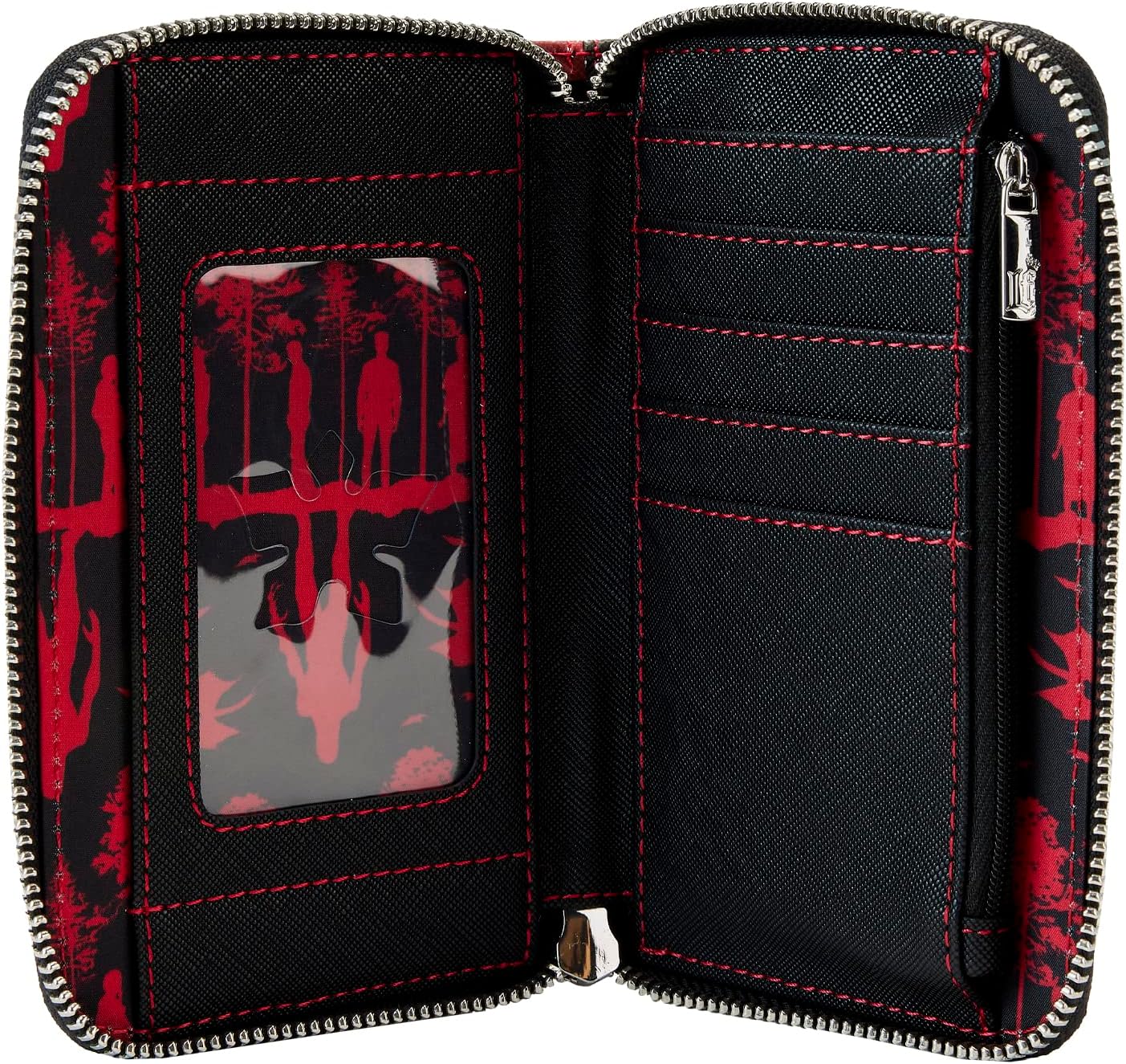 Netflix Stranger Things Upside Down Shadows Zip Around Wallet