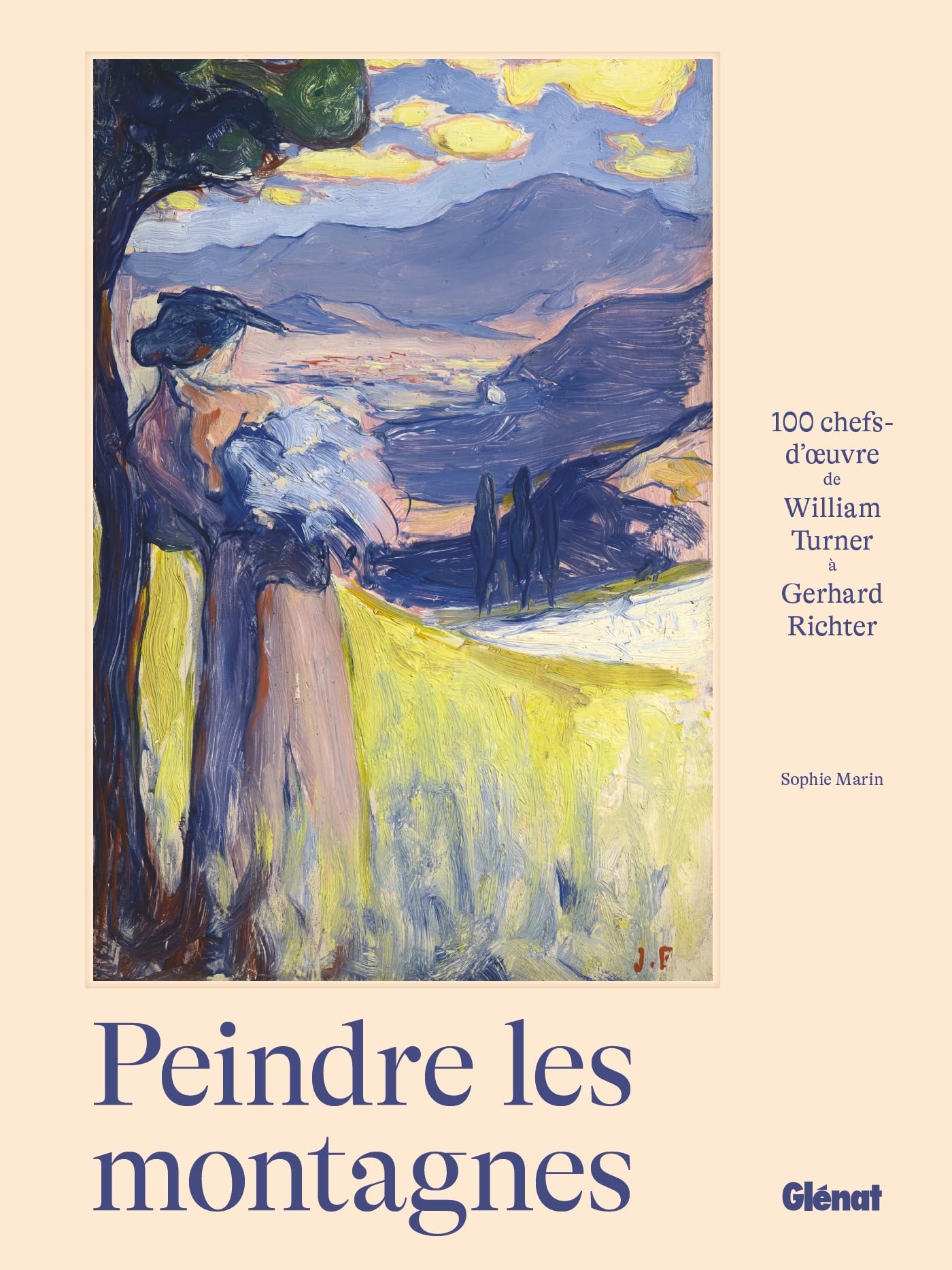 Peindre les montagnes livre d'art premium avec 100 chefs-d'œuvre de maîtres