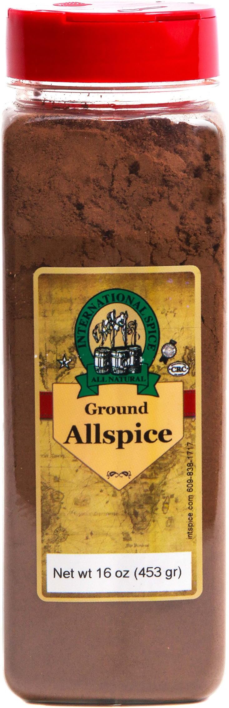 International Spice Premium Gourmet Spices- ALLSPICE GROUND -16 oz-