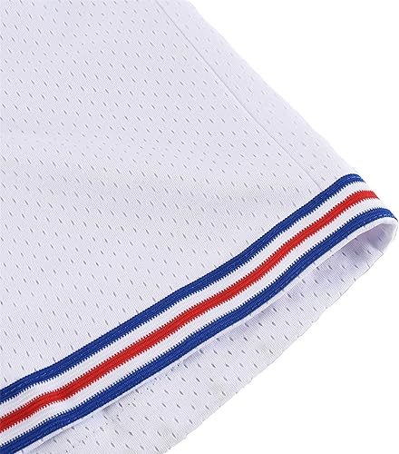 Miniatura 4 de Pantalones cortos de baloncesto para hombre para adultos, Space Moive de los años 90, pantalones cortos deportivos de Halloween, blanconegro, S-XXL