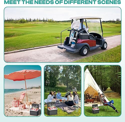 Miniatura 5 de Drive-up Club Car Precedent Cooler, Club Car Coolers Kit Caddy para Club Car Precedent y Club Car Tempo y adelante OEM 102588101 103886801