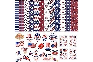 ZHAO Patriotic Scrapbook Paper