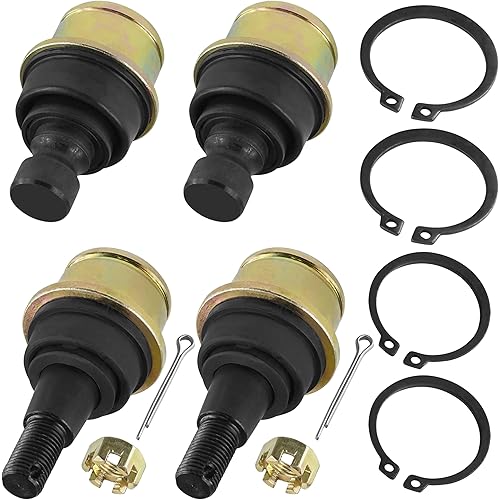 Caltric 2 Set Upper and Lower Ball Joint Compatible With Can-am Outlander 850 Xmr Xt Xtp Dps 2016 2017 2018
