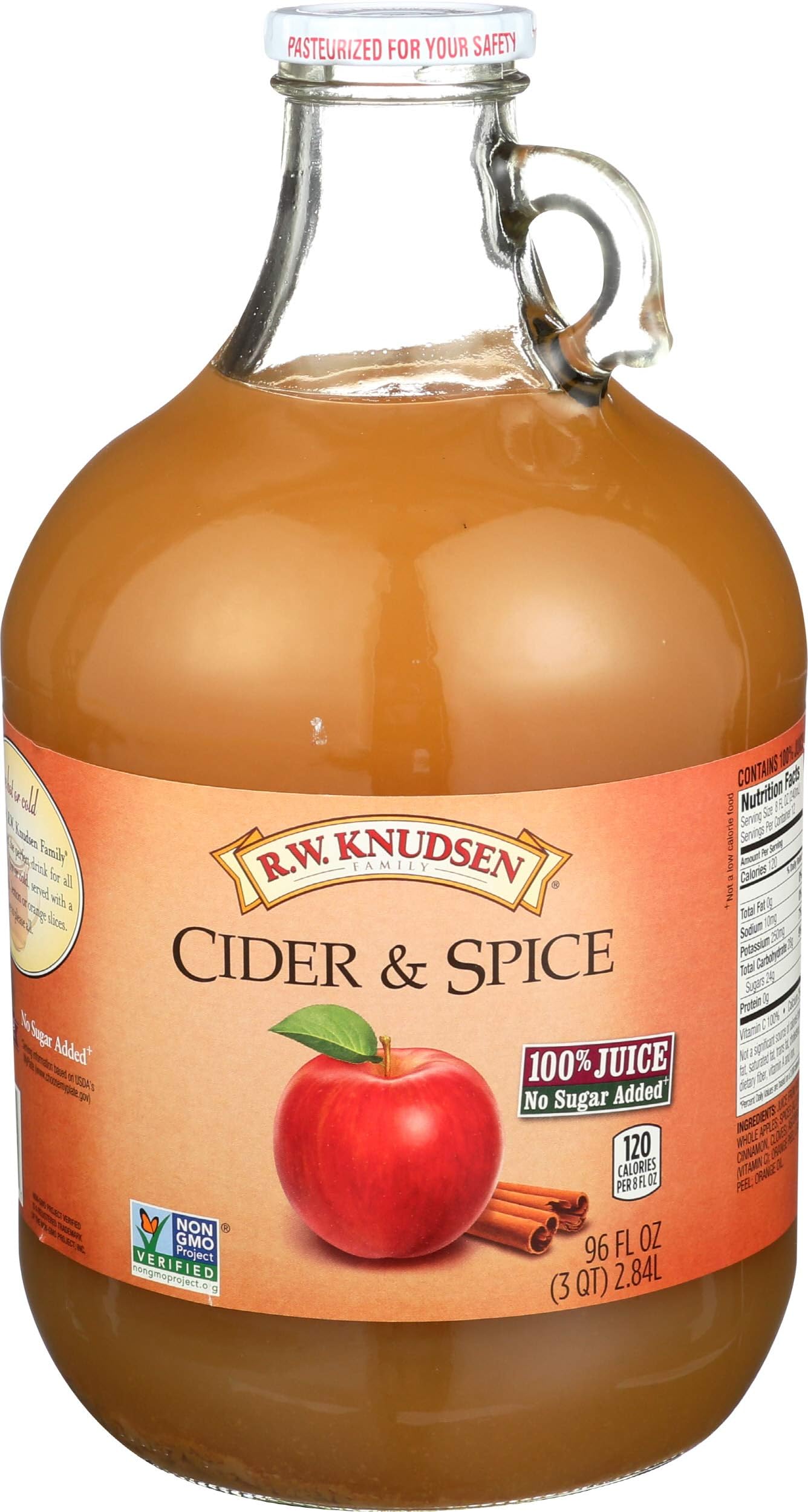 R.W. Knudsen Cider & Spice Juice, 96 fl oz