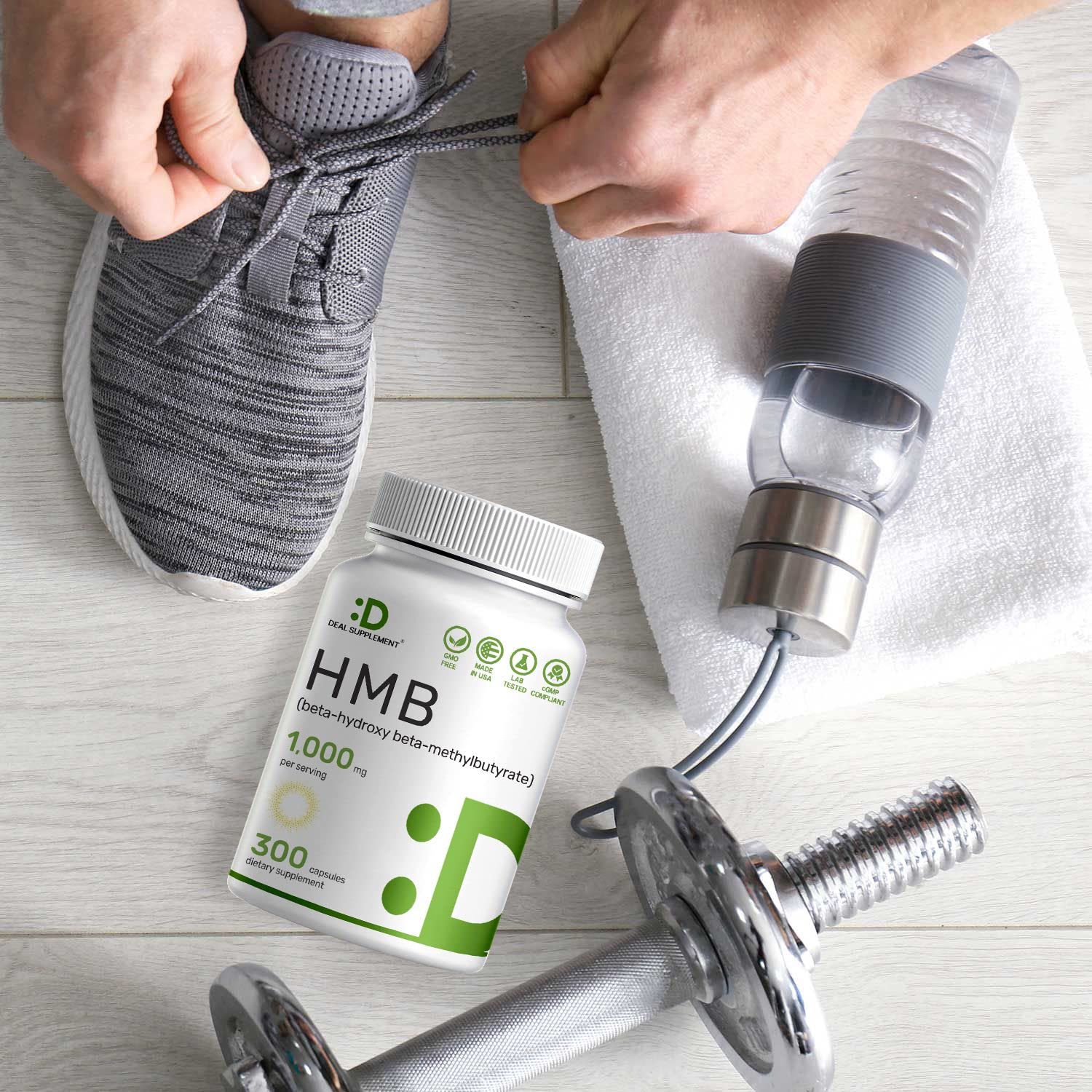 Snapklik.com : Ultra Strength HMB Supplements 1000mg Per Serving, 300 ...