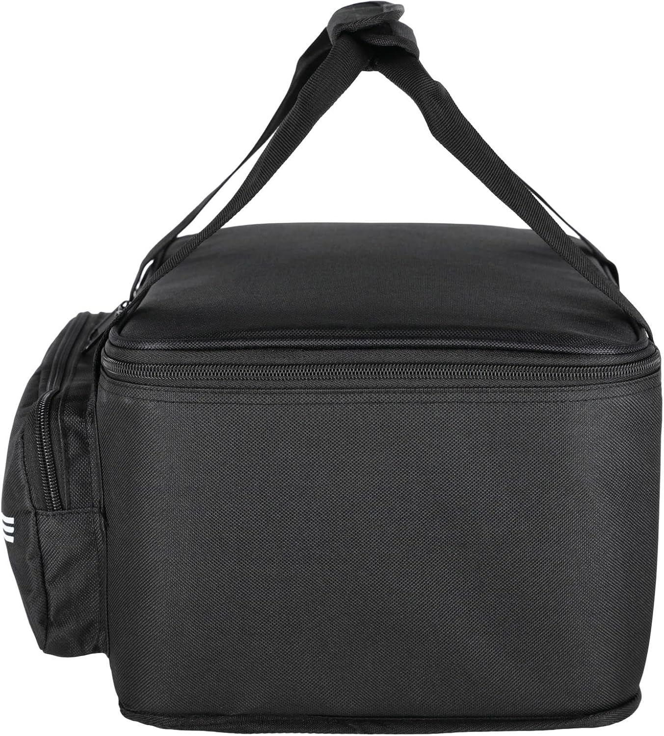 Rockville RLBF4 Light Bag for 4 DJ Par or Uplights | Includes Removable Dividers and Padded Interior for Secure Transport