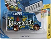 Vista 2 de Hot Wheels Art Cars 7/10 Quick Bite 115/250, azul