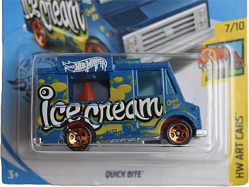 Miniatura 2 de Hot Wheels Art Cars 710 Quick Bite 115250, azul