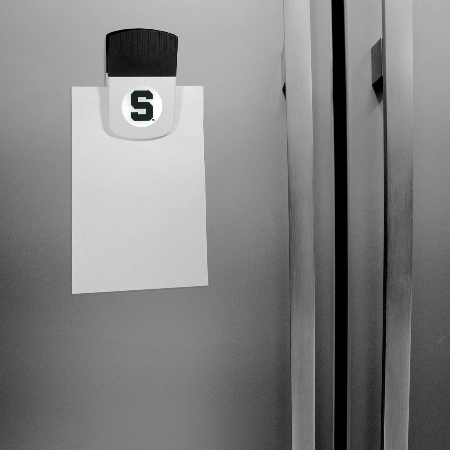 Siskyou Sports NCAA Michigan State Spartans Chip Clip Magnet with Bottle Opener, 3pk One Size, White