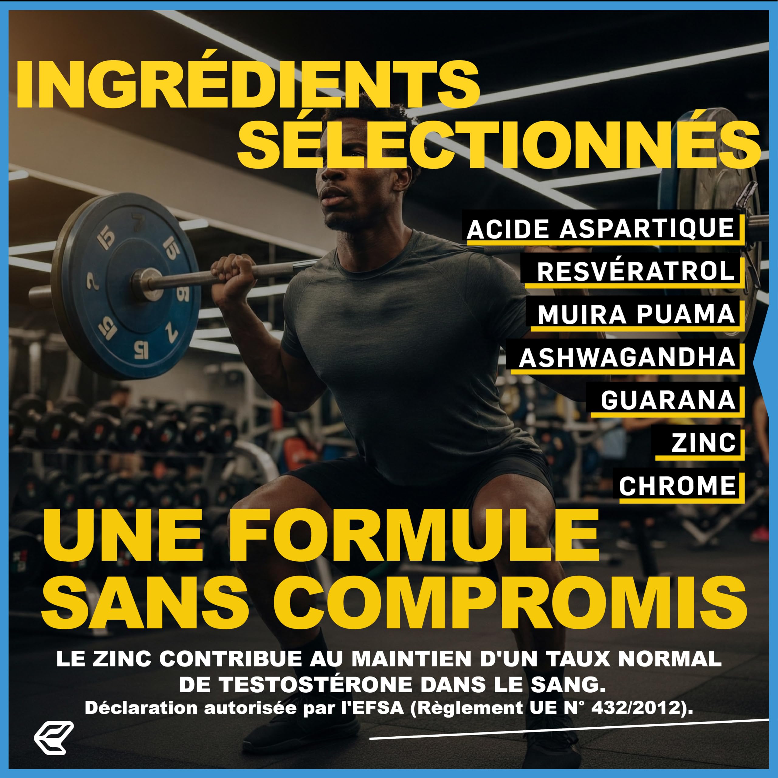 Italian Elite Testo Complex 240 Gélules - Formule avec Maca 8000 mg, Tribulus, Fenugrec, Zinc, Arginine, Taurine, Ashwagandha, Vitamines et Minéraux