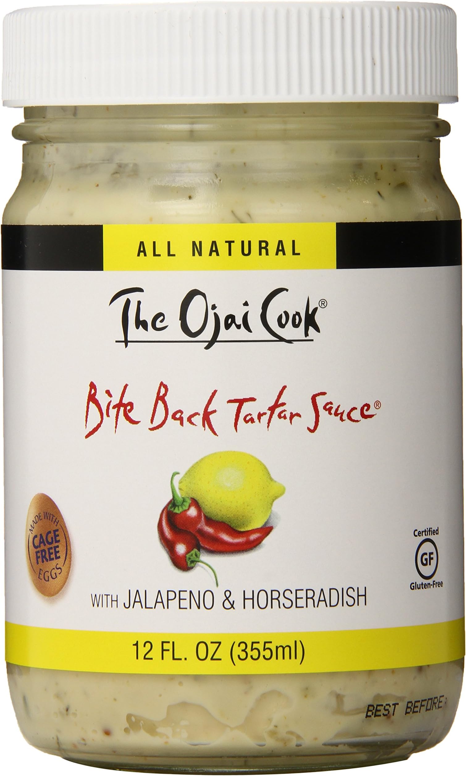 The Ojai Cook Bite Back Tartar Sauce, 12 Ounce (Pack of 2)