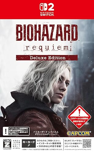 バイオハザード レクイエム デラックスエディション -Switch2 【早期購入特典】グレース コスチューム「APOCALYPSE」が入手できるダウンロードコード 同梱