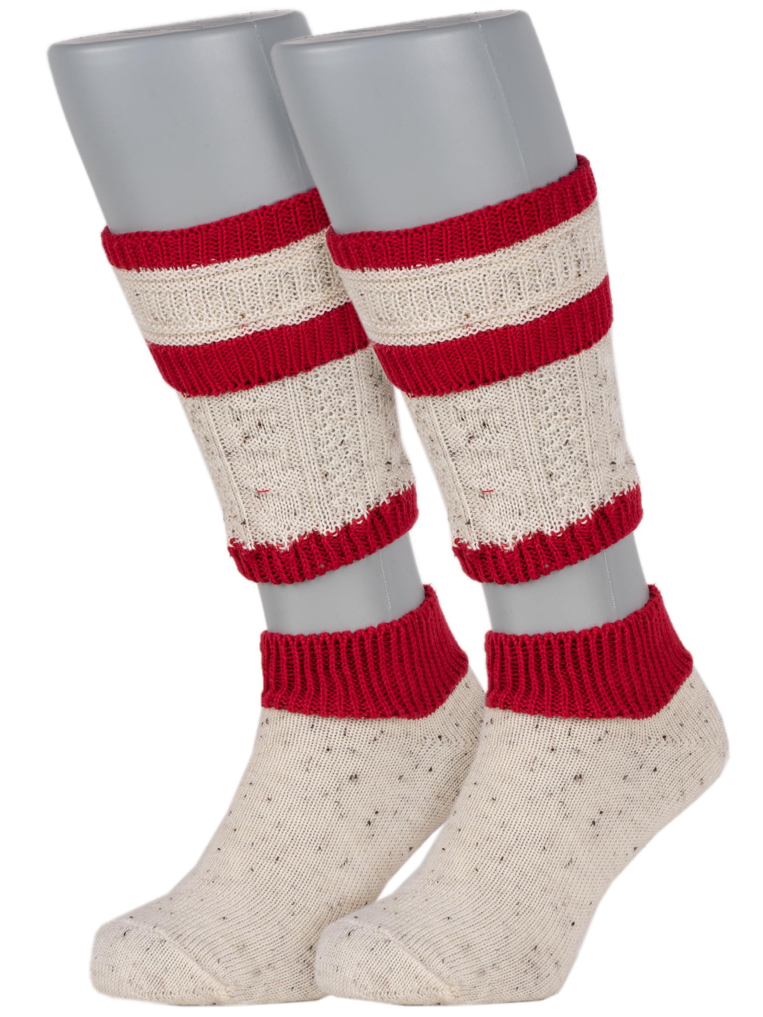 Loferl Trachtenstrümpfe | Trachtensocken mit Wadenteil | Strümpfe und Wadenwärmer