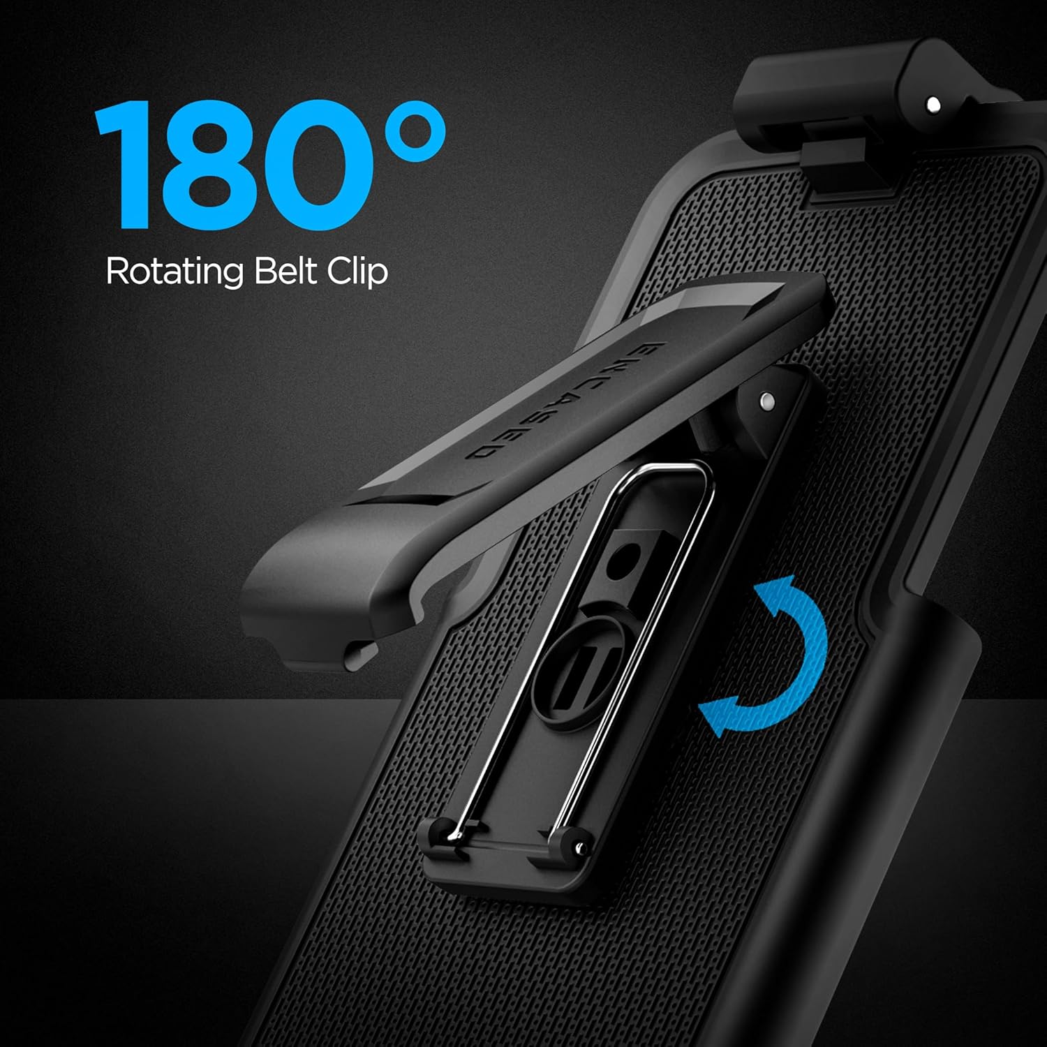 Encased Replacement Belt Clip Holster for iPhone 16 Pro (6.3") Otterbox Defender Series (2-Pack) - Image 5