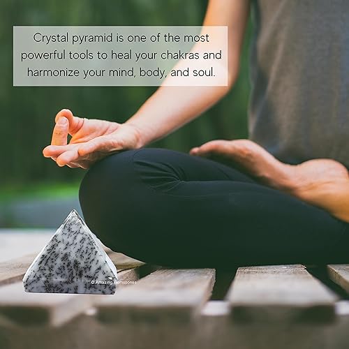 Miniatura 67 de Amazing Gemstone Lapis Lazuli Pyramid Crystal Healing Stones - 2" Great Pyramid Figurine of Natural Stone Pyramid for Meditation, Reiki, Chakra