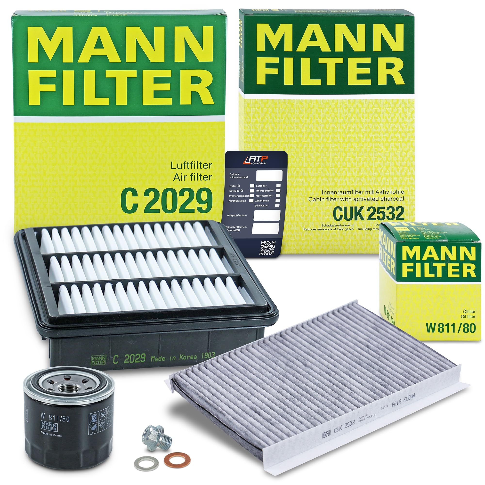Set composto da Impostare il filtro tagliando SET A 10492756 | Compatibile con: HYUNDAI i30, i30 Kombi, KIA CEE'D, CEE'D Schrägheck, CEE'D SW, PRO CEE'D
