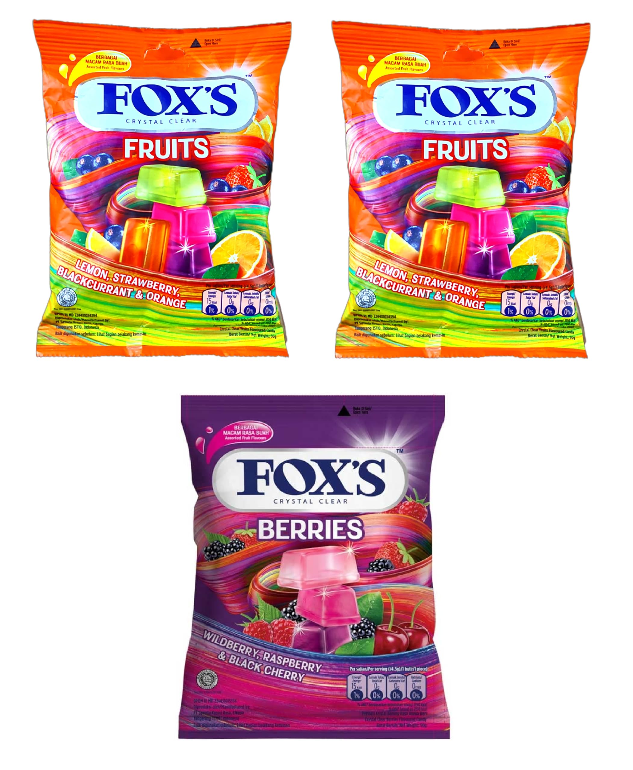 See full amazon price history chart for Foxs Crystal Clear Fruits Candy Pouch Pack Of 2, Berries Candy Pouch Pack Of 1,(90g x 3 Packs) Foxs Crystal Clear Fruits Candy Pouch Pack Of 2, Berries Candy Pouch Pack Of 1,(90g x 3 Packs) (B0D1QTHW67) Amazon Price History, Amazon Price Tracker