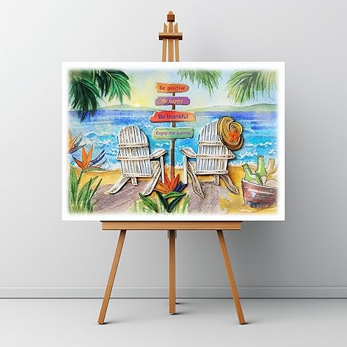 Miniatura 8 de Red Bus On The Beach, tarjeta Under The Sea, nueva aventura, viaje por carretera, tarjeta de viaje para cumpleaños, graduación, felicitaciones,