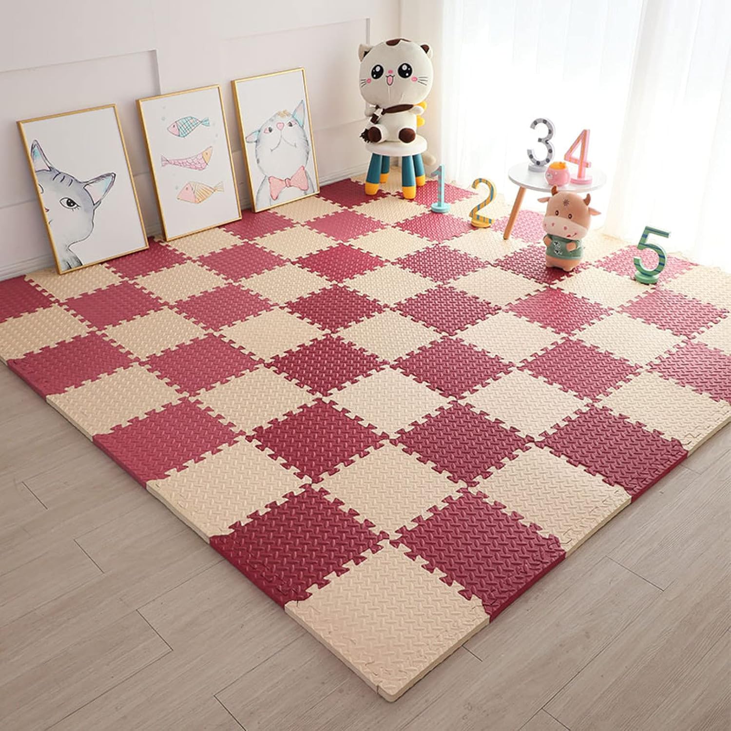 ジョイントマット無地 6畳 5畳 4畳 3畳 2畳 1畳 サイドパーツ付き 大判 30cm 30 1 0 40 60cm フロアマット トランポリンマット おしゃれ ベビー プレイマット 防音 子供 パズルマット 赤ちゃん すべりにくい 北欧 代引不可 断熱 マット