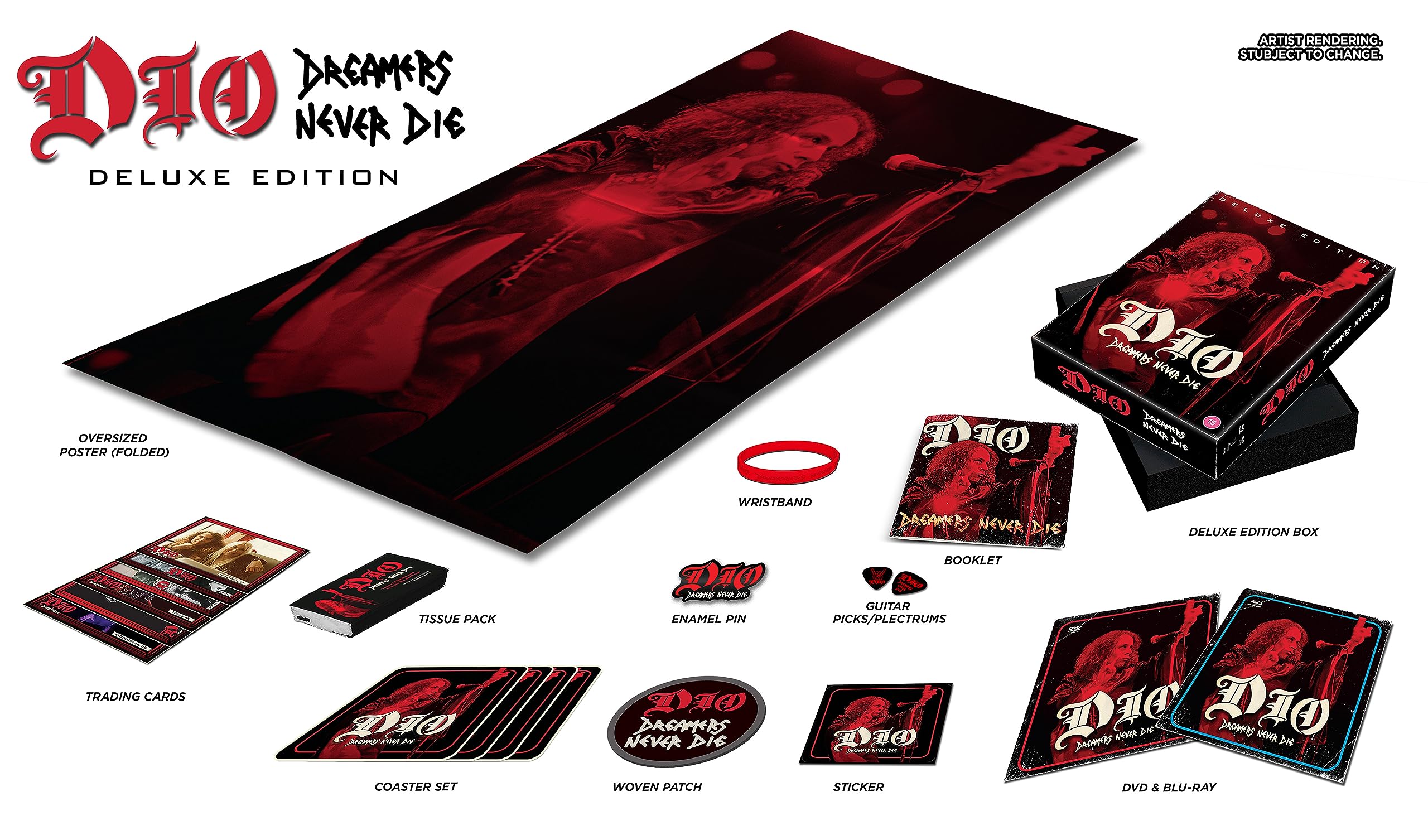 Dreamers Never Die[Deluxe Edition] [DVD/Blu-ray Combo]