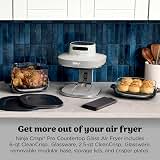 Ninja Crispi Pro 6-in-1 Glass Air Fryerk, Nontoxic, 6qt & 2.5qt Containers & Lids, Microwave, Freezer, Dishwasher Safe, Max Crisp, Air Fry, Bake, Roast, Recrisp, Dehydrate, Bone (Renewed) — image 2