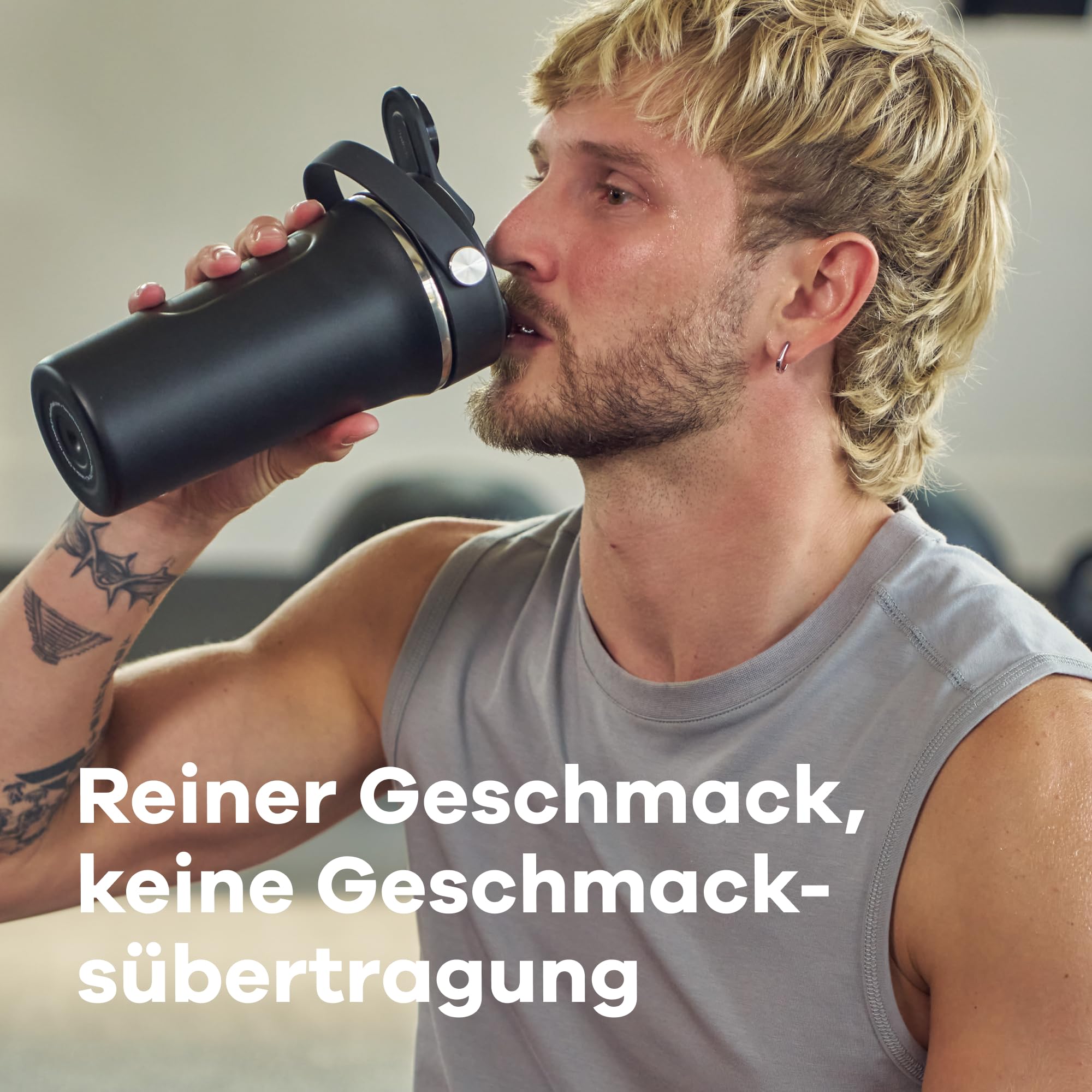 Hydro Flask - Insulated Shaker Bottle - 709 ml (24 oz) isolierte Shaker-Flasche für Proteinshakes, Nahrungsergänzungen und mehr - Goji