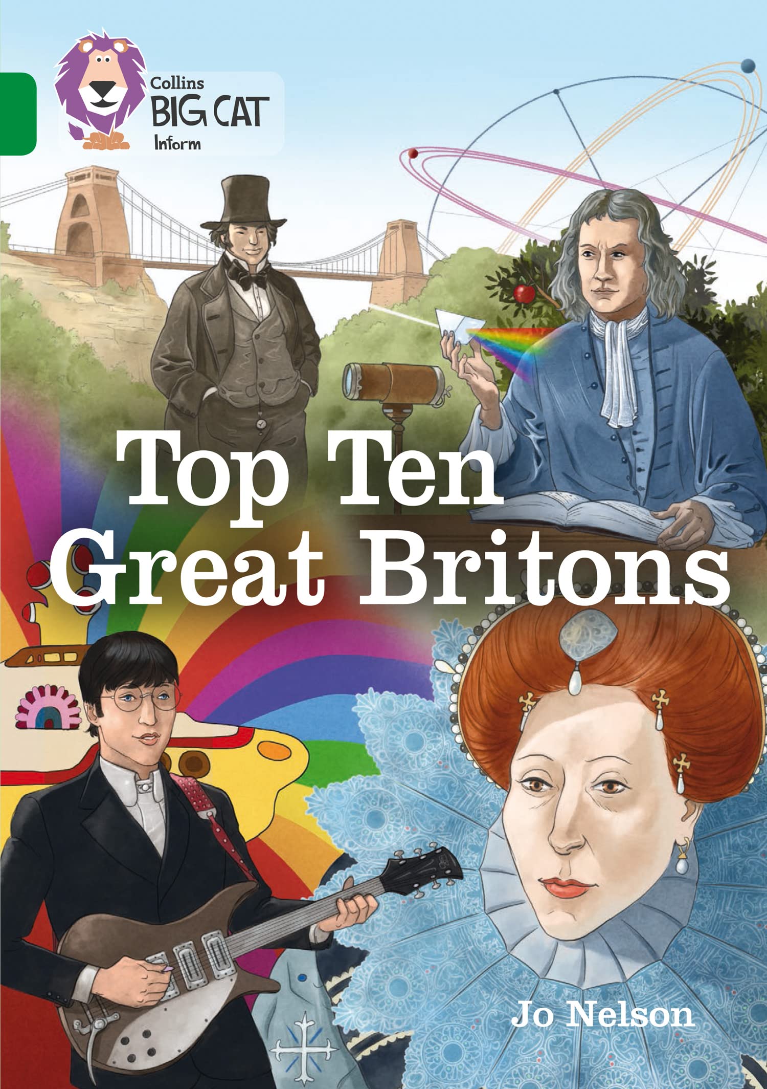 Top Ten Great Britons by Jo Nelson PAPERBACK 9780008208882