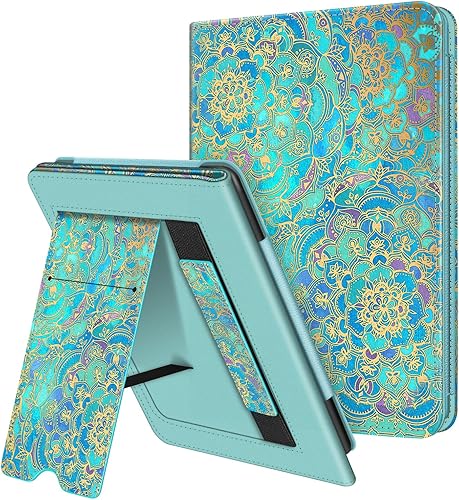 Fintie - Funda con tapa para Kindle Paperwhite, con soporte, para todos los de 2018 y 10 generación, de cuero falso prémium, con ranura para