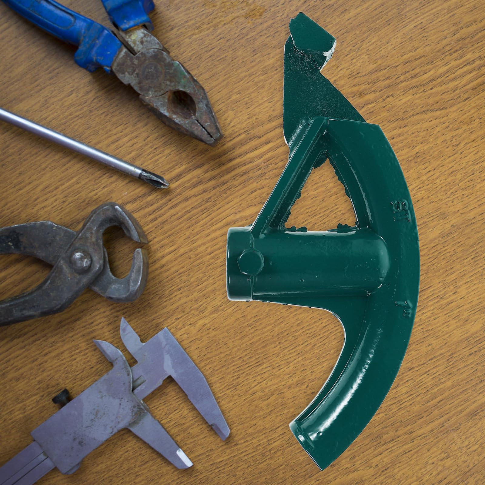 Zerodeko Cintreuse Manuelle Outil de Cintrage Précis Multifonction Demi-cercle Pliage sans Déformation pour Tubes Acier Galvanisé 25 Mm pour Plomberie et Installation Électrique Usage