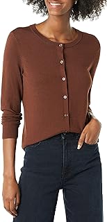 Jersey Cárdigan de Cuello a La Caja Ligero (Disponible en Tallas Grandes) Mujer