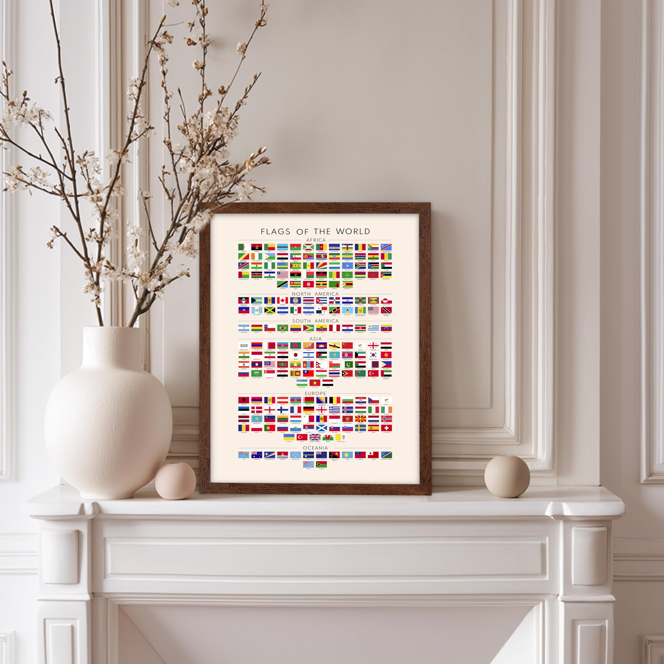 額装済/La planche a oeufs/アープ/ポスター/インテリア Amazon.com: Poster Master Flags of the World Poster - Educational