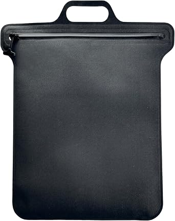 IPX8 Waterproof Laptop & Document Bag Flame-Retardant Protective Sleeve for Valuables Black