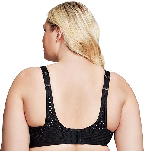 Miniatura 8 de Glamorise 1067 - Brasier deportivo tipo camisola sin rebote y sin aros, para mujer